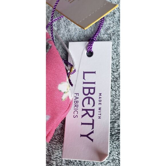 ANTONIO MELANI FUSCHIA FLORAL BRALETTE SWIM TOP SZ 4 - Picture 5 of 6